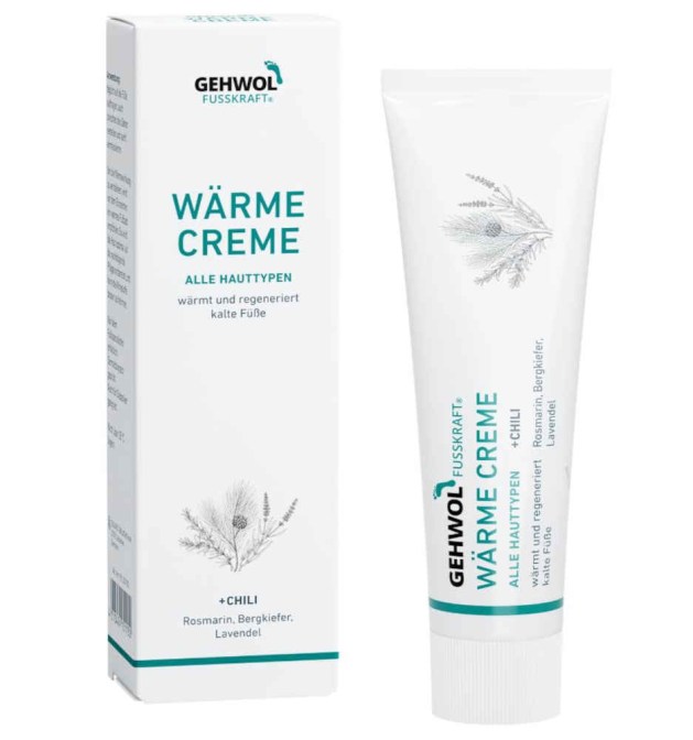 Gehwol rood voor warme voeten